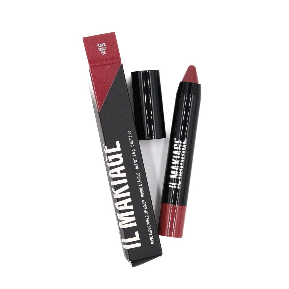IL MAKIAGE - Rave Super Sheer Lip Color - Samui 454 - 0.08 oz / 2.5g